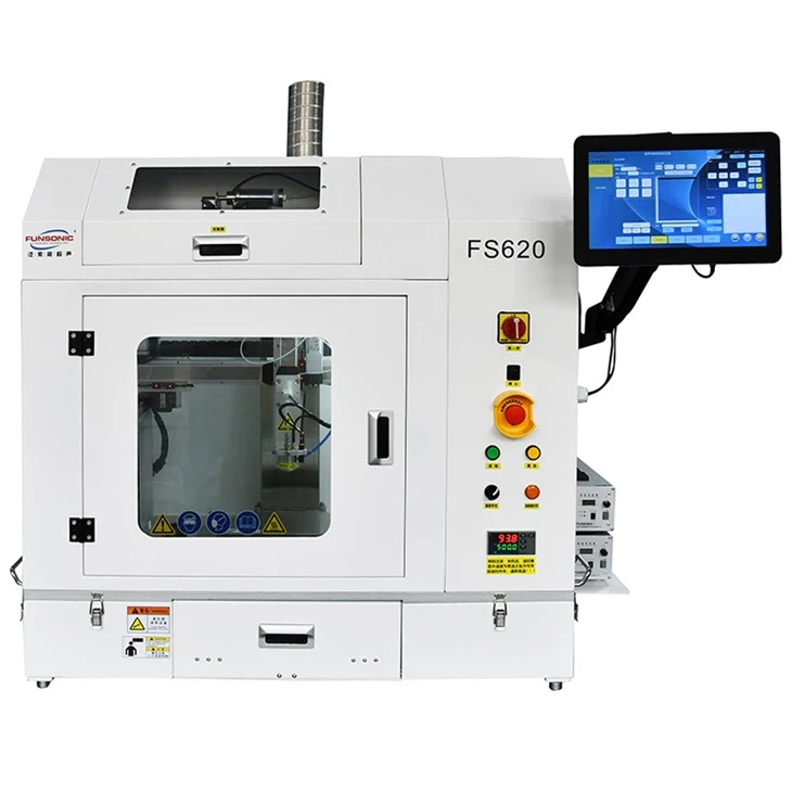 Mașină automată de pulverizare cu ultrasunete de material perovskit la temperatură înaltă de 500 de grade